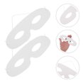 thumbnail image 4 of ColoMX 20pcs Mascaras de ojo de papel blanco Máscaras de mascarada de máscaras en blanco Decorar una máscara de arte en blanco de bricolaje para la fiesta de Halloween de cosplay, 4 of 8