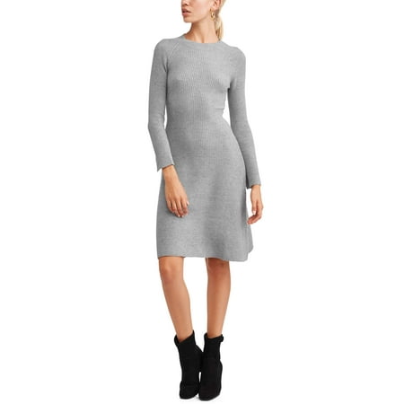Lacoste Sweater Dress - Women's Long Sleeve Shift Sweater Dress