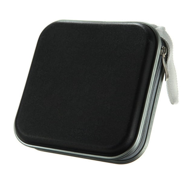 Estuche Organizador Almacenamiento Tipo Billetera para CD Y DVD Con Capacidad 40 Uds. ()