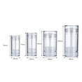 thumbnail image 6 of Soumake 15/30/50/75G Deodorant Tube Good Sealing Easy To Carry Handmade Diy Round Twist Up Bottom Filling Empty Blush Stick Home Supply, 6 of 8