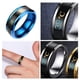 thumbnail image 4 of Jumpingount Anillos de pareja Anillo delicado Sensor inteligente Temperatura corporal Pequeña ligereza Dedo Joyería Boda Mujeres Compromiso Ropa, zapatos y accesorios Miscelánea Azul 7 # Jumpingount  AP014832-02, 4 of 6