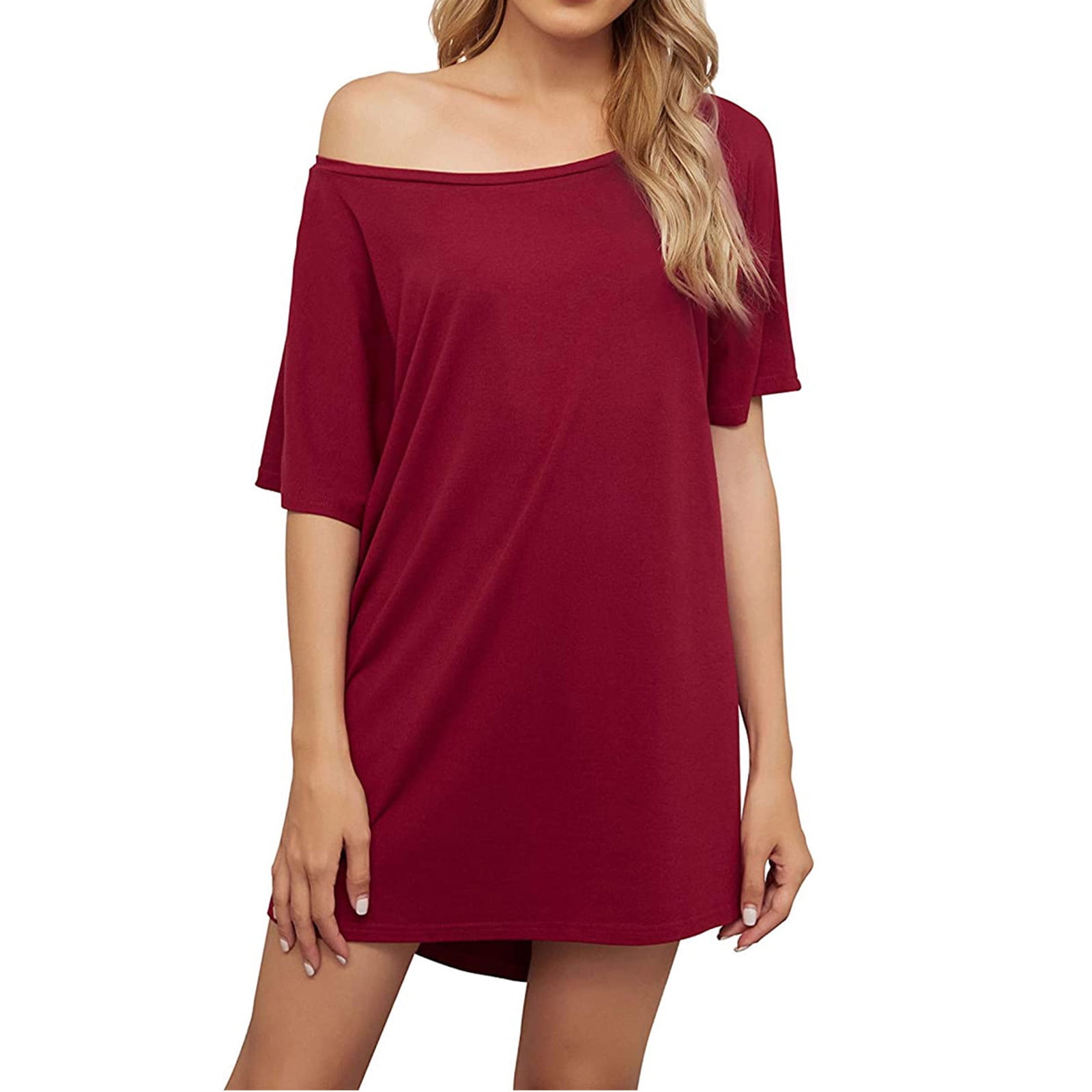 Dresses For Women 2022 Off Shoulder Tshirts Dresses Ethiopia Ubuy