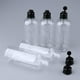 thumbnail image 2 of 5x Contenedor de corporal recargable Vacío 100/200 / 300mL Botellas de almacenamiento de champú y acondicionador de plástico duradero ml Salvador botellas de loción vacías exprimir, 2 of 10