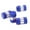 Blue, variant on Walbest 4Pcs Car Valve Caps, Universal Aluminum Alloy Bright Color Tire Tyre Air Valve Stems Cap for Car SUV, Red
