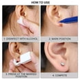 thumbnail image 3 of 4 Pack Self Ear Piercing Gun, Disposable Self Ear Piercing Gun Kit with Earring Studs Safety Ear Piercing Gun Kit Tool (silver), 3 of 5