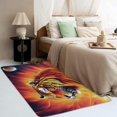 thumbnail image 3 of Tiger Rugs for Living Room Bedroom - Animal Rug 5x8 - Tiger Carpet for Home Decor - Washable Non Slip Patterned Indoor Large Area Rug - Soft & Low Pile (ZJ&260), 3 of 7