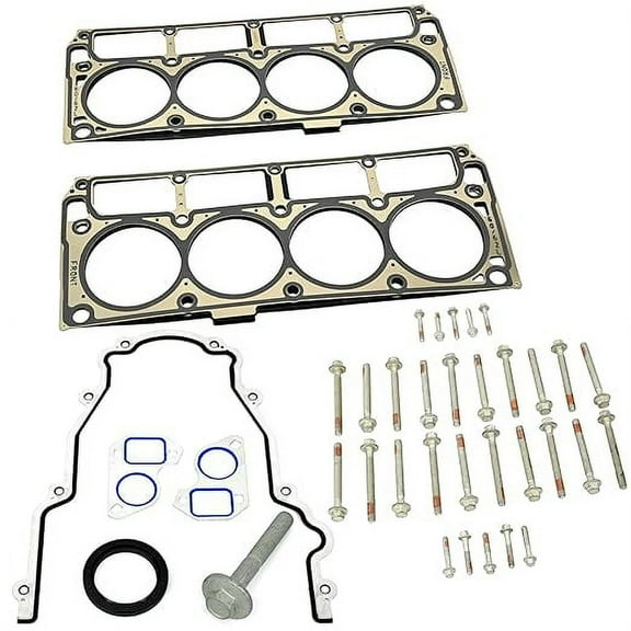 Michigan Motorsports LS9 Head Gaskets, LS Head Bolt Kit & Gasket Kit -Fits LS Models 2004 and up 4.8 5.3 5.7 6.0 LS3 LQ9 LQ4 LS9