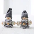 thumbnail image 3 of Adornos navideños Muñecos navideños Muñeco colgante Niños y niñas Árbol de Navidad Guirnalda Decoración Escena Accesorios, 3 of 5