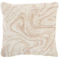 thumbnail image 1 of homeroots home decor 385995 Cream Marble Patterned Throw Pillow, 1 of 1