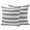 Gray, variant on 2 Pack Outdoor Waterproof Throw Pillow Covers,Abstract Gradient Stripes Decorative Square Pillow Case Patio Pillowcases for Chair Couch Sofa 16x16in