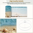 thumbnail image 4 of Beach Linen Drum Lampshades Seashell summer beach sea water Summer Summer time 13"x13"x10" Light Shade for Table Lamps Floor Lamps Drum Lamp Shades Lampshade Replacement Assembly Required, 4 of 8