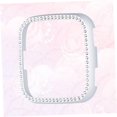 thumbnail image 4 of XYCCA 3pcs Watch Case for Women Womans Ladies Watches for Women Case Protector Diamond Watch Case Bling Dimond Watch Screen Intelligent Miss Aluminum Alloy Shell-0621, 4 of 5