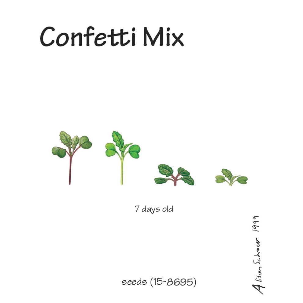 Wisconsin Fast Plants Confetti Mix Seed Pack Of 100 Walmart Com Walmart Com