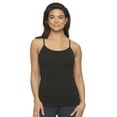 thumbnail image 2 of Cotton Modal Stretch Camisole 4-Pack (Black White Taupe, Small), 2 of 8
