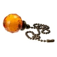thumbnail image 3 of Allume Crystal Style Designer Bathroom Toilet Pull Chain Cord Handle For Light Switch, 3 of 9