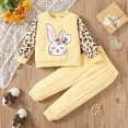 thumbnail image 2 of Gibobby Toddler Kids Little Girls Clothes Set 6 12 18 24 Months 2T 3T 4T 5T 6T 7T Cute Decor Pullover(1-2 Years,Yellow), 2 of 7