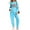 Blue, variant on UVN Tracksuit for Women Colorblock Striped Sweatsuit Casual 2 Piece Sweatshirts Sweatpants Jogger Set Outfits