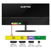 Sceptre IPS 29 21 9 UltraWide Monitor 2560 x 1080 75Hz HDMI DisplayPort 119% sRGB 300 Lux, Build-in Speakers Machine Black 2021 (E300W-FUS)