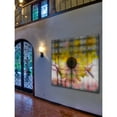 thumbnail image 3 of Pink and Yellow Sunflower by Parvez Taj Painting Print on Wrapped Canvas, 3 of 5