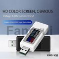 thumbnail image 3 of For 6 in 1 usb tester dc430v ips display digital voltage power timing capacity meter detector for cu, 3 of 5