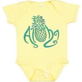 thumbnail image 3 of Inktastic Aloha- with Multicolor Teal Pineapple Boys or Girls Baby Bodysuit, 3 of 5