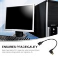thumbnail image 4 of Raindrops convenient pc cable extension Extension Cable Black High Definition Extender 1Set, 4 of 8