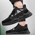 thumbnail image 6 of NOKIO Men's Running Sneakers Breathable L𝗈w Top Jogging Athlet𝗂c Shoes Versatile Hiking Sports Shoes Non-S𝗅ip Outdoor Casual Shoes Lightweight Thick-Soled for Back to College, 6 of 8