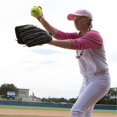 thumbnail image 2 of Champion Sports SB47NF 12 Po. Housse en Cuir Poly Softball, Jaune Optique & Rouge, 2 of 5