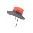 thumbnail image 2 of Sonducket Sombreros para el sol Niños Adultos Senderismo Sombrero de pescador Sombrero para viajes al aire libre Sombreros Mixto Naranja/Adulto Sonducket AP009503-02B, 2 of 6
