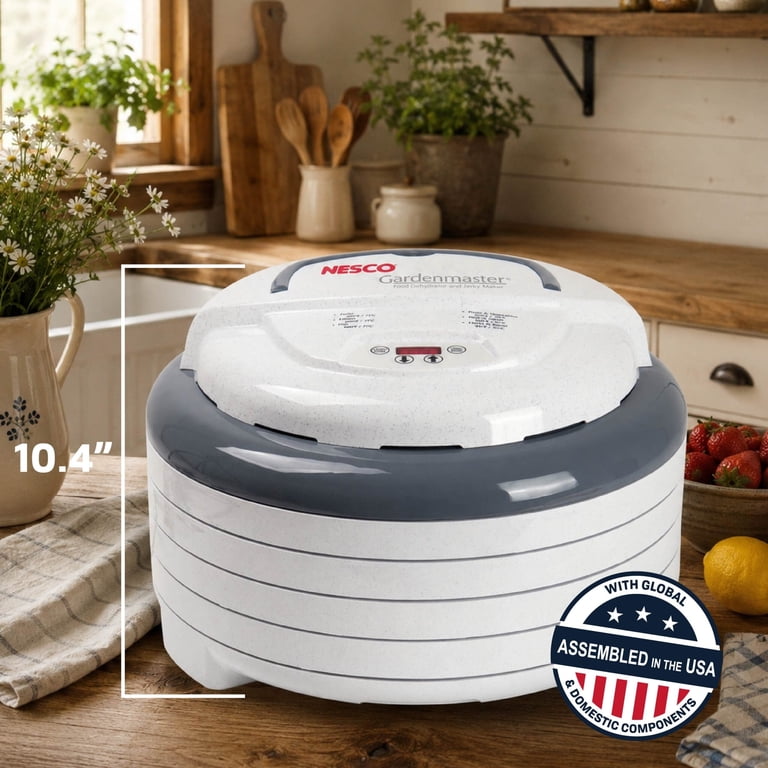 NESCO gardenmaster デジタルフードドライヤー NESCO Gardenmaster FD-1040 Digital Pro Food Dehydrator, 1000W, 4