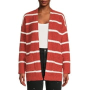No Boundaries Juniors' Striped Cardigan Sweater