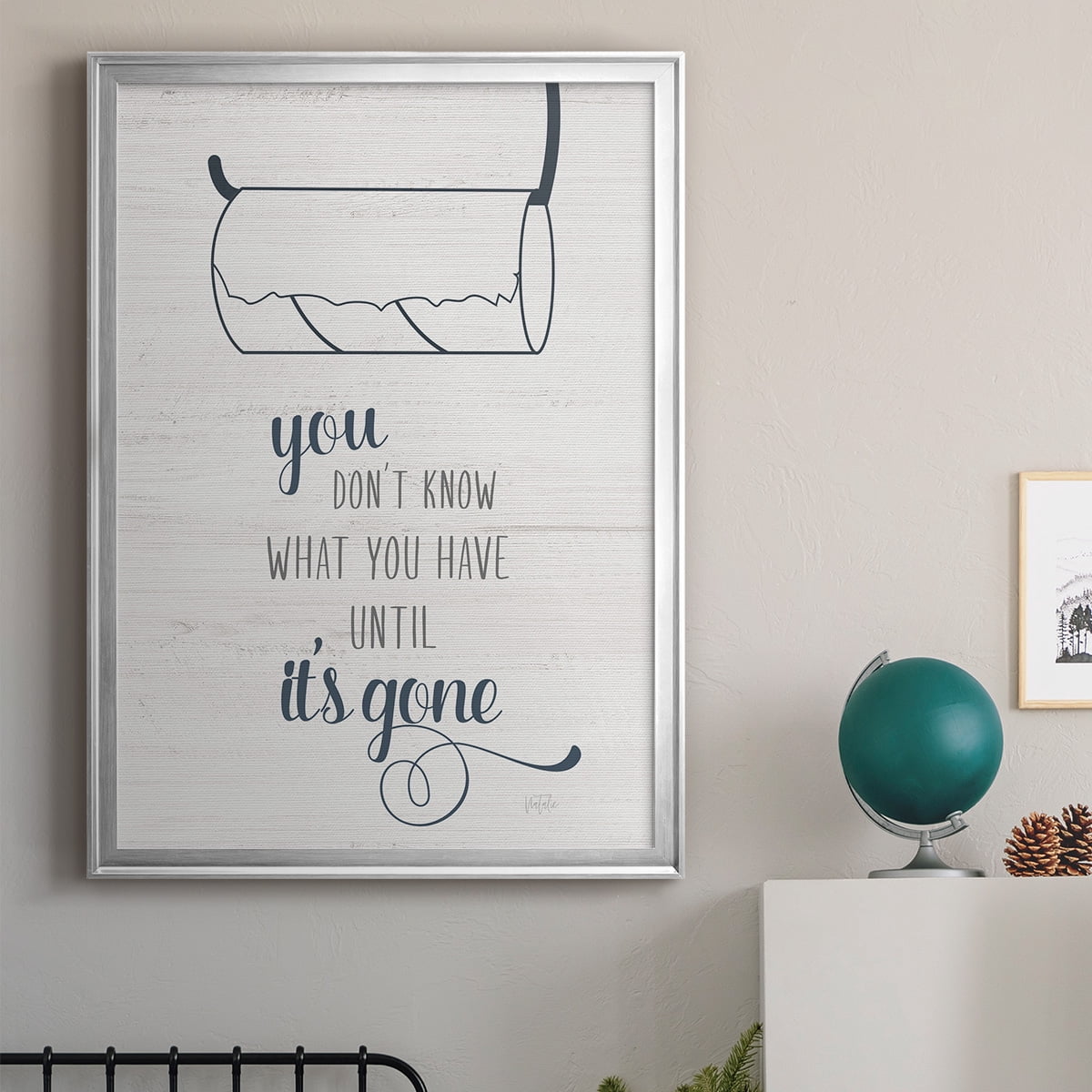 Until It's Gone Premium Framed Print - Ready to Hang