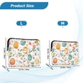 thumbnail image 4 of FORMRS 15-15.6 inch Laptop Sleeve Case Soft Carrying Quilted Computer Bag Cover, Floral Easter Eggs, 4 of 7