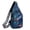 Blue, variant on Crossbody Backpack for Men&Women, Small Sling Backpack Mens Shoulder Bag, Casual Daypack Hiking Bag for Travel (Black)