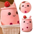 thumbnail image 4 of Peluche De Té De La Leche, Almohada De Té De La Leche Con Burbujas, Juguetes De Peluche, Regalos Para Niños Y Adultos Inevent HA045630-06, 4 of 6