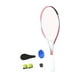 thumbnail image 5 of Juego de raqueta de tenis Equipo de entrenamiento de tenis Regalo sin deslizamiento con un kit de práctica de bolas de para estadio jardín de Rosa, 5 of 8