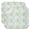 Pioneer Flower Floral-2, variant on Pioneer Flower Floral Print Pattern Kitchen Dish Drying Mat 1 Pack, Ultra Absorbent Microfiber Drainer Mat, 16"x18"