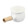 thumbnail image 5 of 1 PC Japanese-Style Esmalte Milk Pot Noodle Pot Post Pot Pot Food Cooking Herramienta, 5 of 5