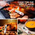 thumbnail image 3 of Meat Thermometer, Instant Read Cooking Thermometer, Cooking Thermometer with Foldable Long Probe and Backlight Screen, Perfect for Kitchen Cooking, BBQ, Water,Meat, Milk, 3 of 5