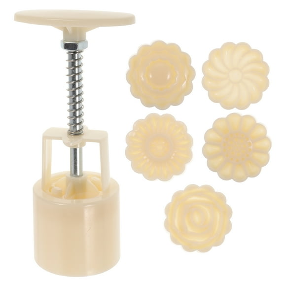 SHISUYAN 1 Set 50G 3D Hand-pressure Mould Dessert DIY Baking Tools for Kitchen