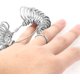 thumbnail image 5 of Medidor de anillos - Medidores de dedo Herramienta de anillo de medición 27 piezas Tamaño 1-13 con medio tamaño, 5 of 8