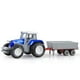 thumbnail image 1 of Tractor de juguete a escala, juguete de fricción para la primera infancia, juguete educativo coleccionable de granja, pequeño vehículo de construcción para niños, camión maderero de plástico., 1 of 7
