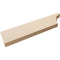 thumbnail image 6 of Ekena Millwork 2"W x 8"H x 32"L Monterey Woodgrain TimberThane Rafter Tail, Primed Tan, 6 of 6