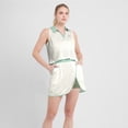 thumbnail image 6 of Women's Fanatics Cream New York Yankees Studio Wellness Skort, 6 of 7