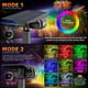 thumbnail image 5 of Focos solares para exteriores LEREKAM, 9 modos, impermeables, paquete de 6, 5 of 8