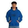 thumbnail image 6 of Black Heavy Blend Hooded Sweatshirt Hoodie Unisex Sweater, 6 of 9