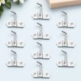 thumbnail image 1 of USHOBE 10Pcs Peg Board Wall Hooks for Tool Organization Garage Storage 2.5in Square Hole, 1 of 8