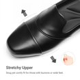 thumbnail image 4 of Zapatos DREAM PAIRS DWUMLS2519 Mocasines Ortopédicos Negros, 4 of 9