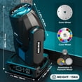 thumbnail image 6 of 280W Beam Moving Head Stage Light, 17 Gobos Effect DMX Pattern Disco Party DJ Light Xmas Performance, 6 of 17
