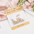 thumbnail image 6 of 32Pcs 4 Style Jewelry Spacer Bead 18K Gold Plated Hollow Filigree Round Large Hole Loose Ball Beads, 6 of 6